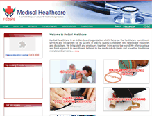 Tablet Screenshot of medisolhealthcare.com